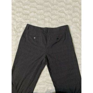 RW & CO  Sz 14 Gray Women Dress Pants Wide Leg (34x32 Msrd)